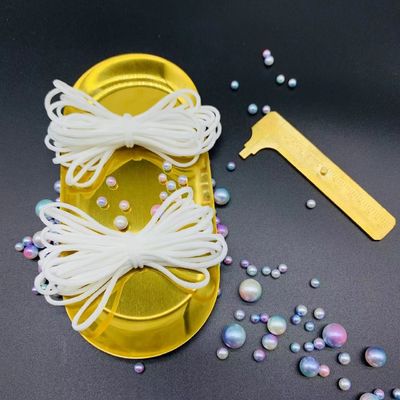 Cerrahi Yüz Maskesi Elastik Kulak Halkası Uzunluğu 8 İnç 2,8 mm 3,0 mm