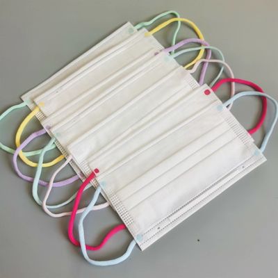 Yüz Maskesi 5mm 6mm için Yumuşak Kulak Askısı Elastik Kordon