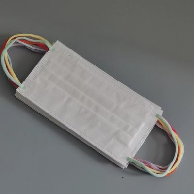 3 Katlı Konfor Yumuşak Elastik Kulak Halkaları İp Yumuşak Düz Elastik Kordon Renkli 6mm