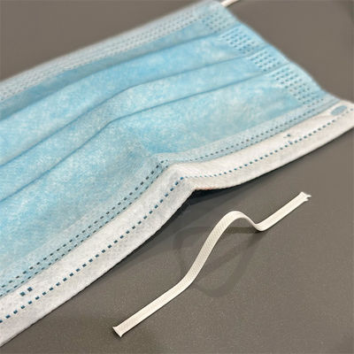 Maske Düz PP Burun Klipsi 3mm 5mm için Plastik Tek Çekirdekli Burun Teli