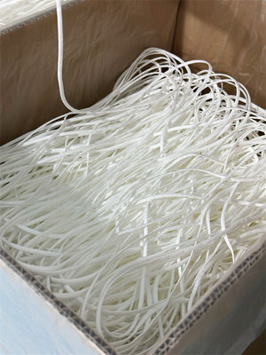 Düz Kulak Askısı Elastik Kordon 2mm 3mm 3.5MM 3/16&quot; Polyester 3ply Yüz Maskesi İçin