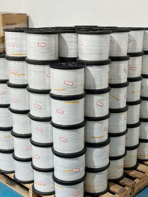 Fabrika Yüz Maskesi, makara ambalajlı 3.0mm Tek Çekirdekli burun teli brigde çubuğu kullandı